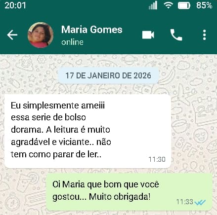 Depoimento de leitora real